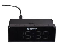 Denver Budzik Denver ECQ-103 z ładowarką indykcyjną QI (10W) - 1534932 - zdjęcie 2